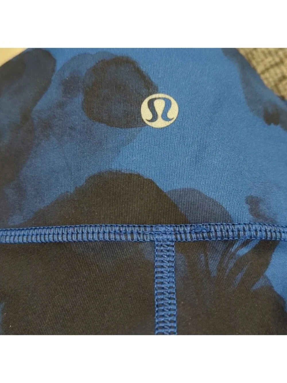 Lululemon Wunder Under Pant *Full-On Luxtreme Jumbo Inky Floral Black Inkwell